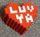 BrickPlayer Lego Heart Box